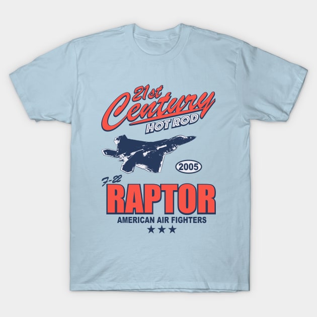 F-22 Raptor T-Shirt by TCP